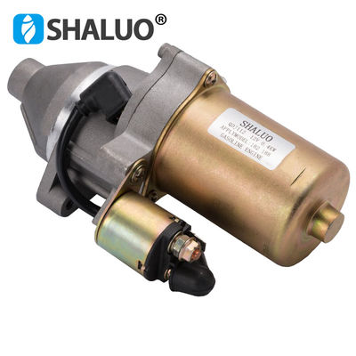 qualidade  5kw Gasoline Generator QDJ112 182F 188F 5kw 6.5kw Electric Motor Brushes Motor Gasoline 12v Magnetic Starter Motor fábrica